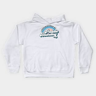 I would rather be Paddleboarding Kids Hoodie